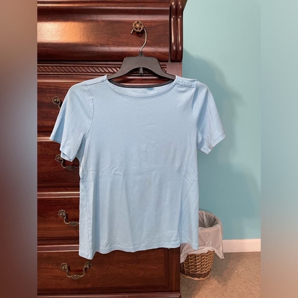 Blue and Pink Shirt